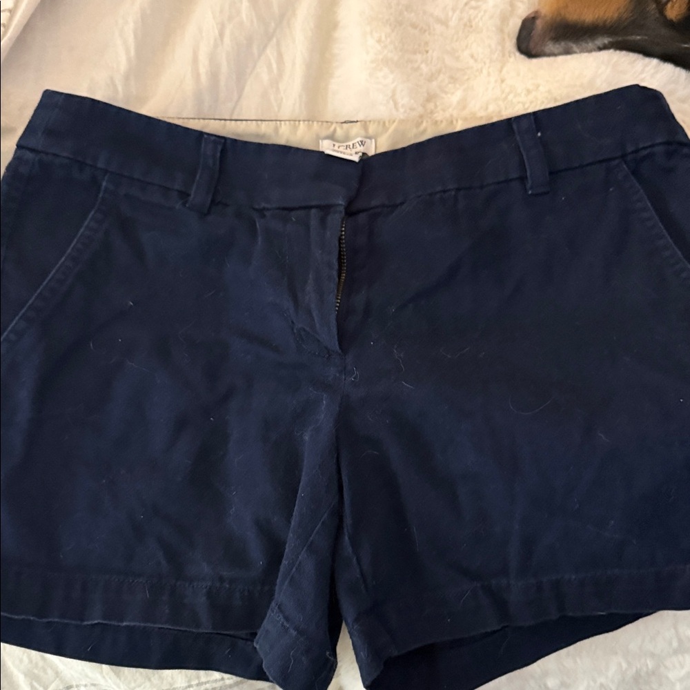 J. Crew Women's Dark Blue chino shorts